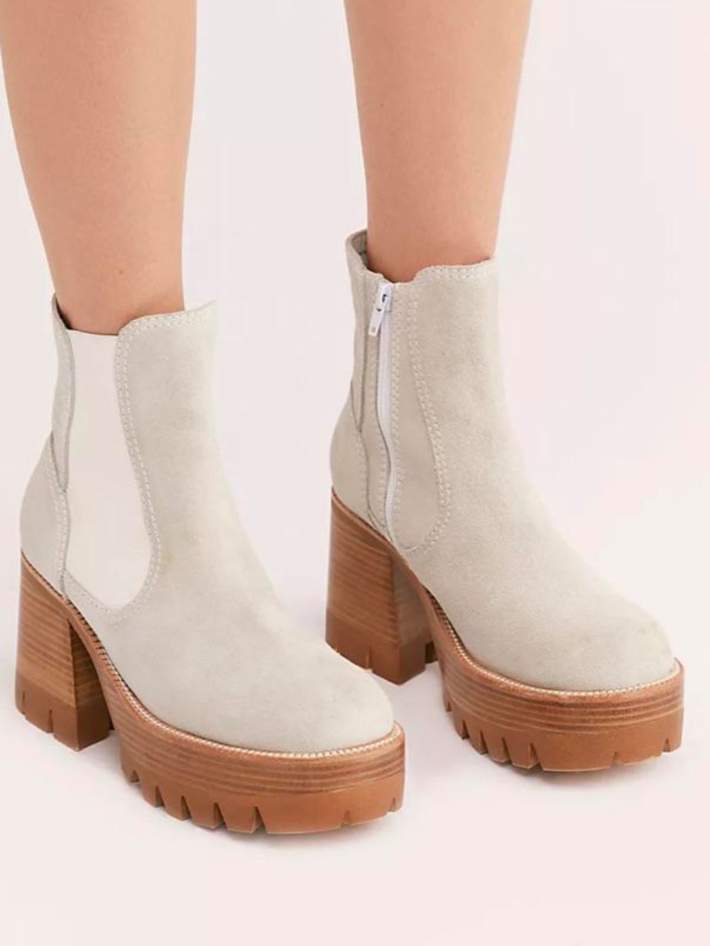 Free People // Preston Platform Ankle Boots
